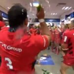 Watch: Sarries celebrations