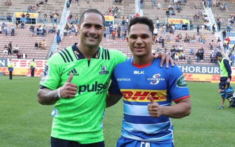 Aaron Smith and Herschel Jantjies