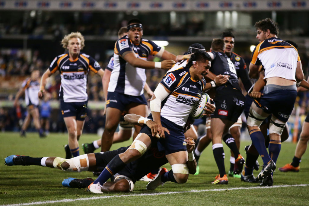 Brumbies smash Sharks to book semi spot