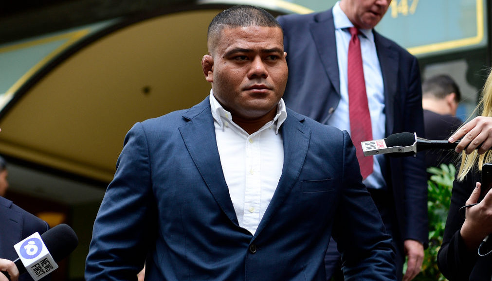 Latu gets slap on the wrist for DUI