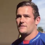 Stormers flyhalf chats to the media