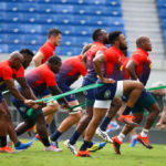 The Boks train in Japan