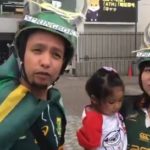 Watch: Fan cams, match buildup in Yokohama