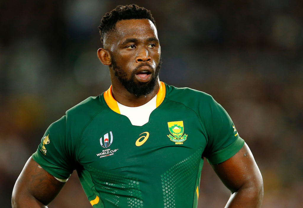 Springbok captain Siya Kolisi