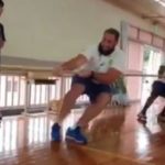 Watch: Bok tug of war