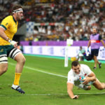 England wing Jonny May scores