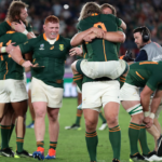 Bok players celebrate