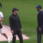 Rory McIlroy and Tiger Woods