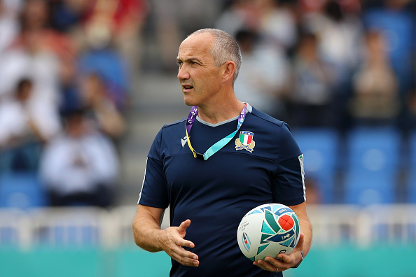 Italy coach Conor O'Shea
