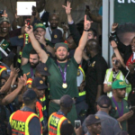 Springboks arrive home