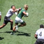 JC Pretorius on the run