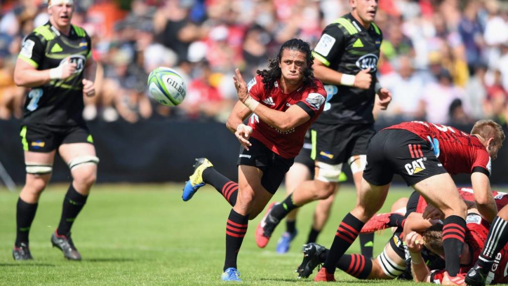 Crusaders scrumhalf Ereatara Enari