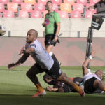 Rhyno Smith of the Cheetahs during the Guinness Pro14 match between Southern Kings and Toyota Cheetahs at Nelson Mandela Bay Stadium