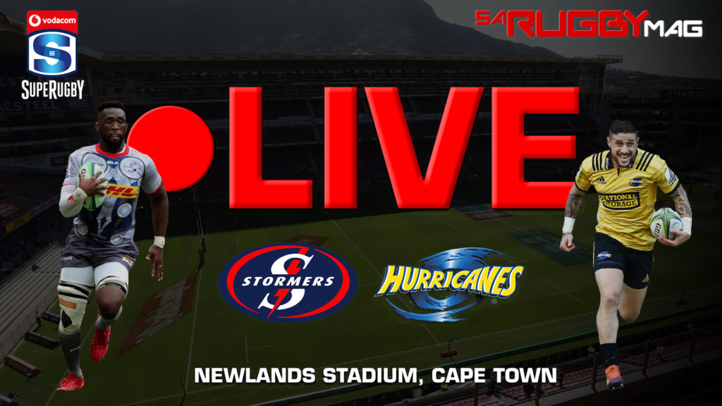 LIVE: Stormers vs Hurricanes