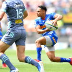 Herschel Jantjies of the Stormers during the Super Rugby match between DHL Stormers and Hurricanes at DHL Newlands Stadium