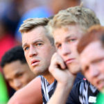 Stormers players react during the loss to the Blues
