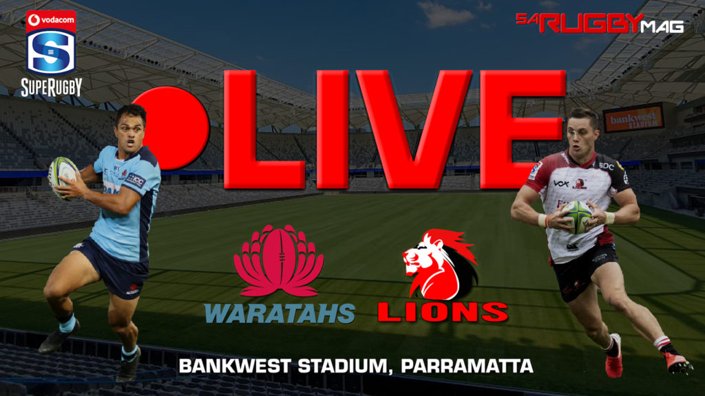 Waratahs vs Lions LIVE from Parramatta
