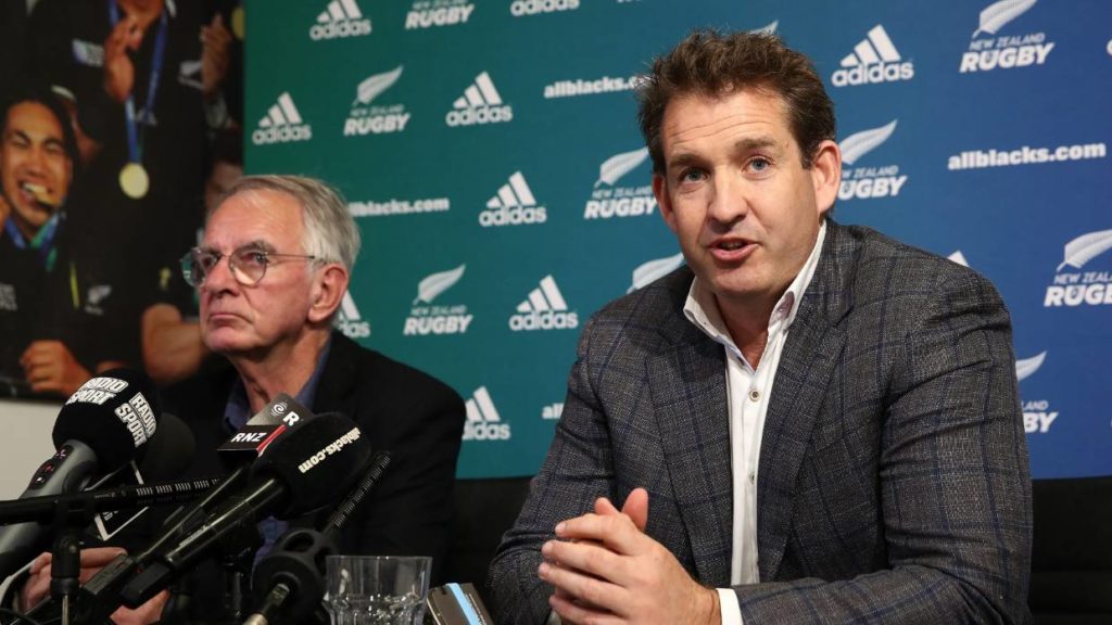 New Zealand Rugby chief executive Mark Robinson