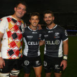 Paul Jordaan with Steven Sykes and Willie le Roux