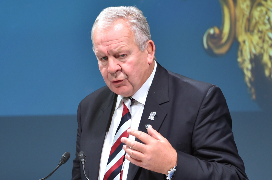 Bill Beaumont of world rugby