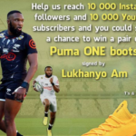 GIVEAWAY: Pair of boots signed by Am