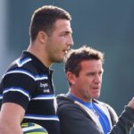 Sam Burgess and Mike Ford