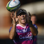 DURBAN, SOUTH AFRICA - JULY 28: Werner Kok during the Cell C Sharks training session at Jonsson Kings Park Stadium on July 28, 2020 in Durban, South Africa. (Photo by Steve Haag/Gallo Images)