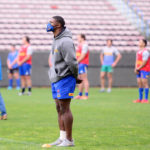 Warrick Gelant during the Stormers tribute to acknowledge those who have been affected by the Covid-19 pandemic and those who have contributed over this period at Newlands Rugby Stadium on 6 August 2020 © Ryan Wilkisky/BackpagePix