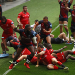 The Bristol Bears celebrate