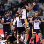 The Brumbies and Rebels in action earlier this season
