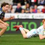 Finlay Christie scores for the Blues