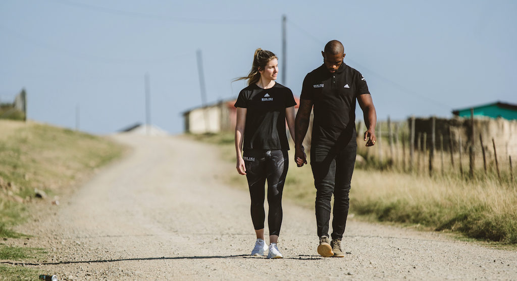 Rachel and Siya Kolisi