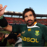 Victor Matfield after the Springboks beat the Lions in 2009