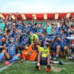 The Blue Bulls celebrate their U21 Championship win