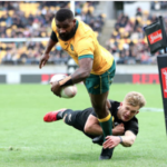 Wallabies wing Marika Koroibete