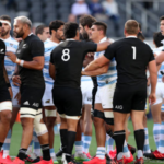 All Blacks and Argentina scuffle