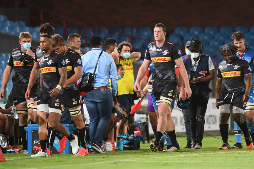 The Stormers leave the field at Loftus Versfeld