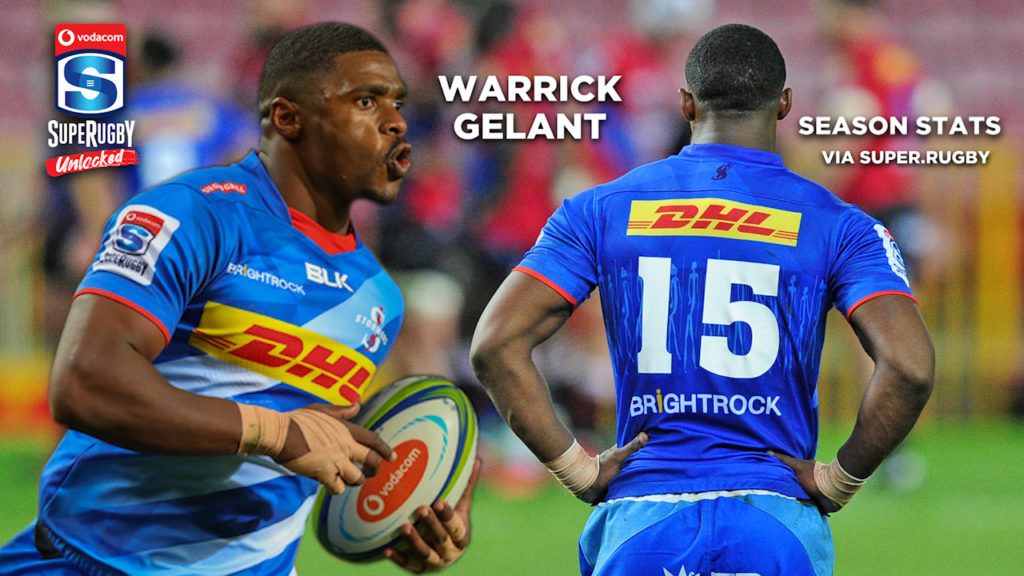 Graphic: Gelant in top form for Stormers