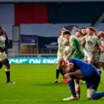 England celebrate their Nations Cup victory