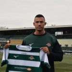 Bobby de Wee with the Ealing jersey