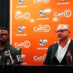 Siya Kolisi and Eduard Coetzee