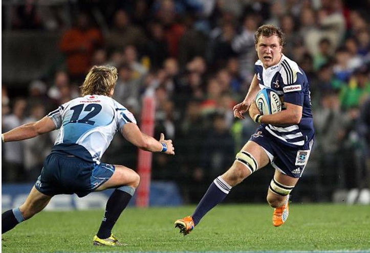 Former Junior Springbok flank Nick Koster playing for the Stormers