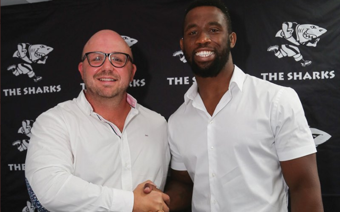 Eduard Coetzee and Siya Kolisi