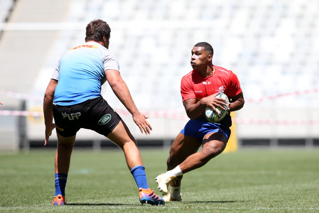 Damian Willemse during Stormers training