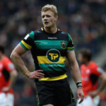 Northampton Saints lock David Ribbans