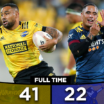 Six-try Hurricanes blow past Highlanders