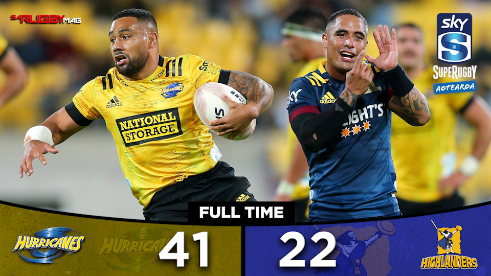 Six-try Hurricanes blow past Highlanders