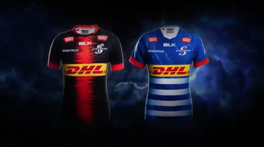 The Stormers' new away and home jerseys