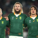 Springbok lock RG Snyman, Vincent Koch, Franco Mostert