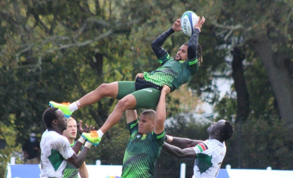 The Blitzboks in action